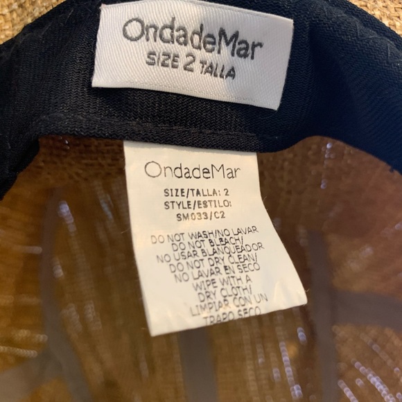 Onda de mar straw hat - Picture 5 of 5